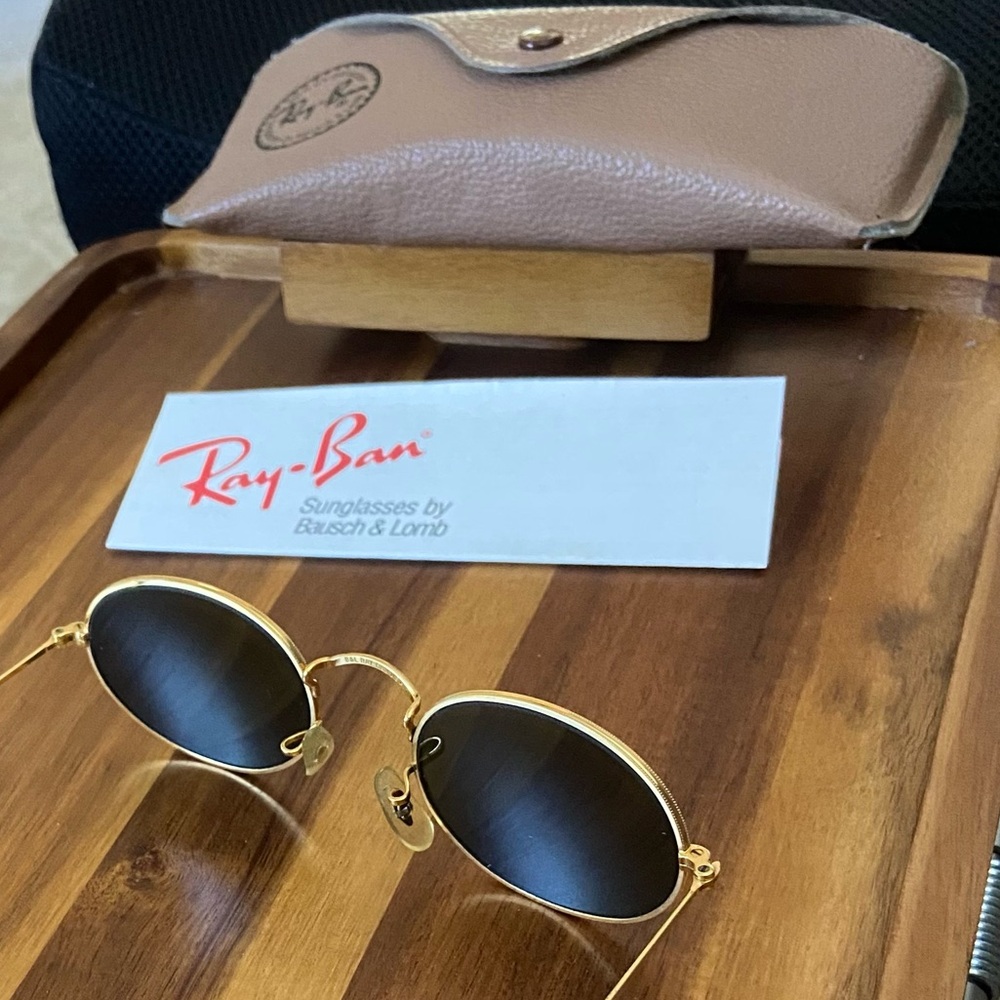 Ray-Ban Sunglasses John Lennon Vintage 90s B&L W0976 Classic‎ Collection Gold
